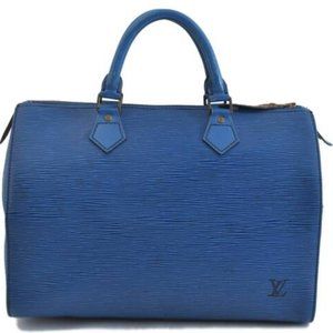 Louis Vuitton Speedy Blue 35